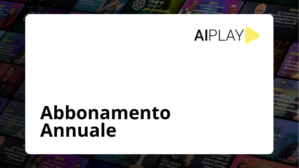 Abbonamento Annuale
