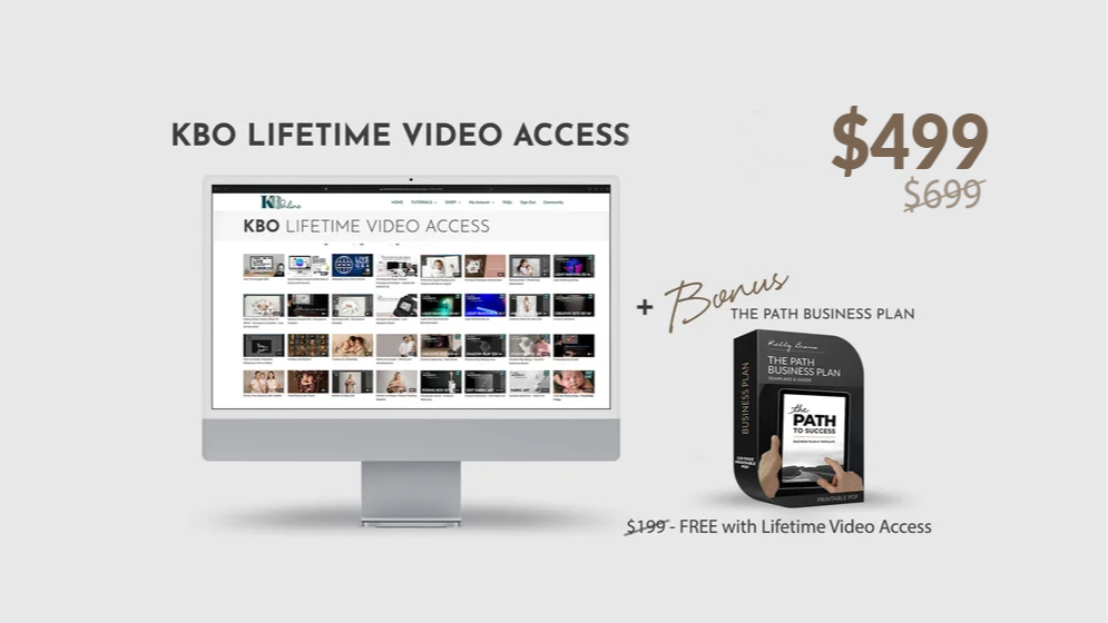 LIFETIME VIDEO ACCESS