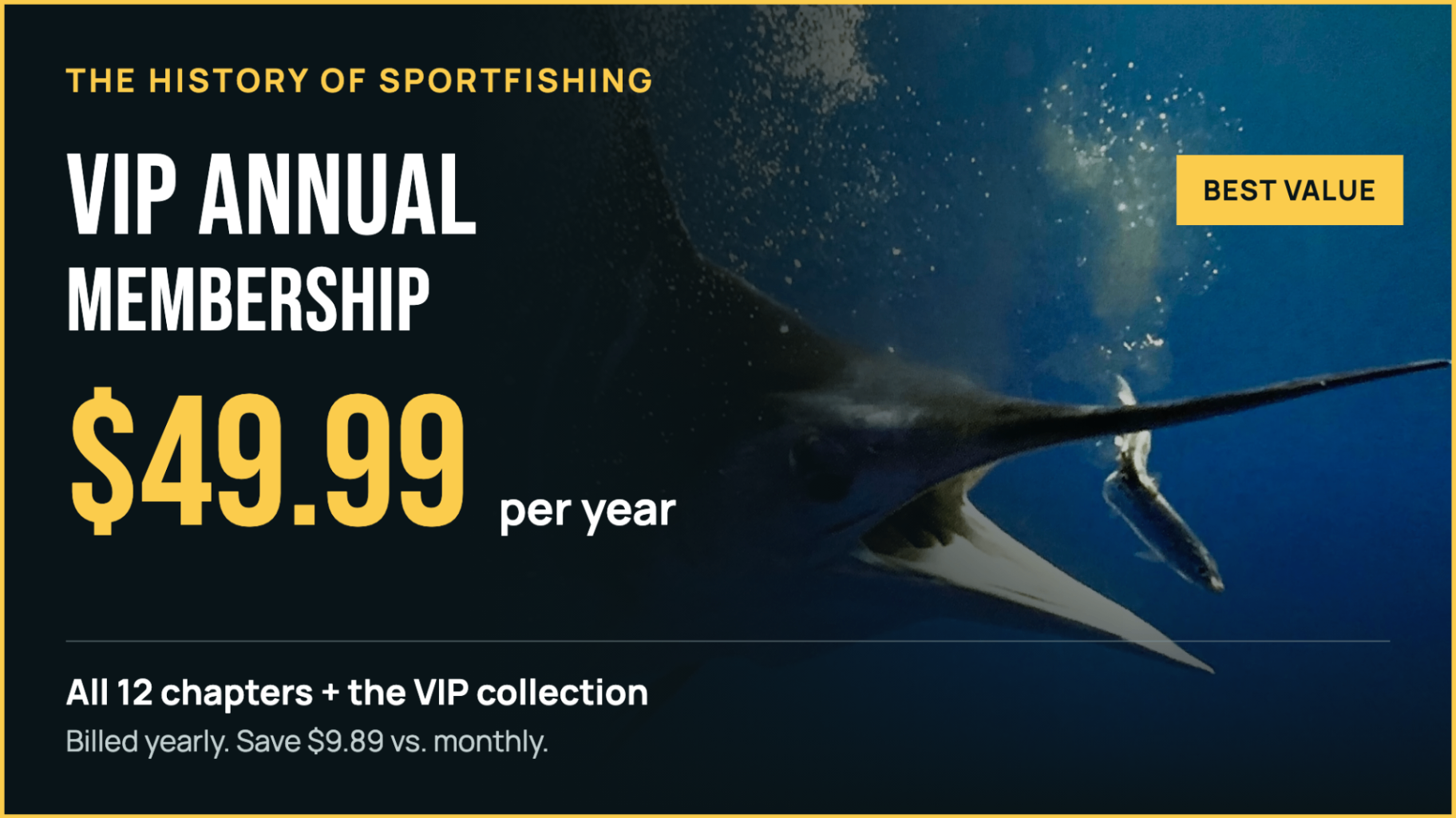 VIP Annual Membership