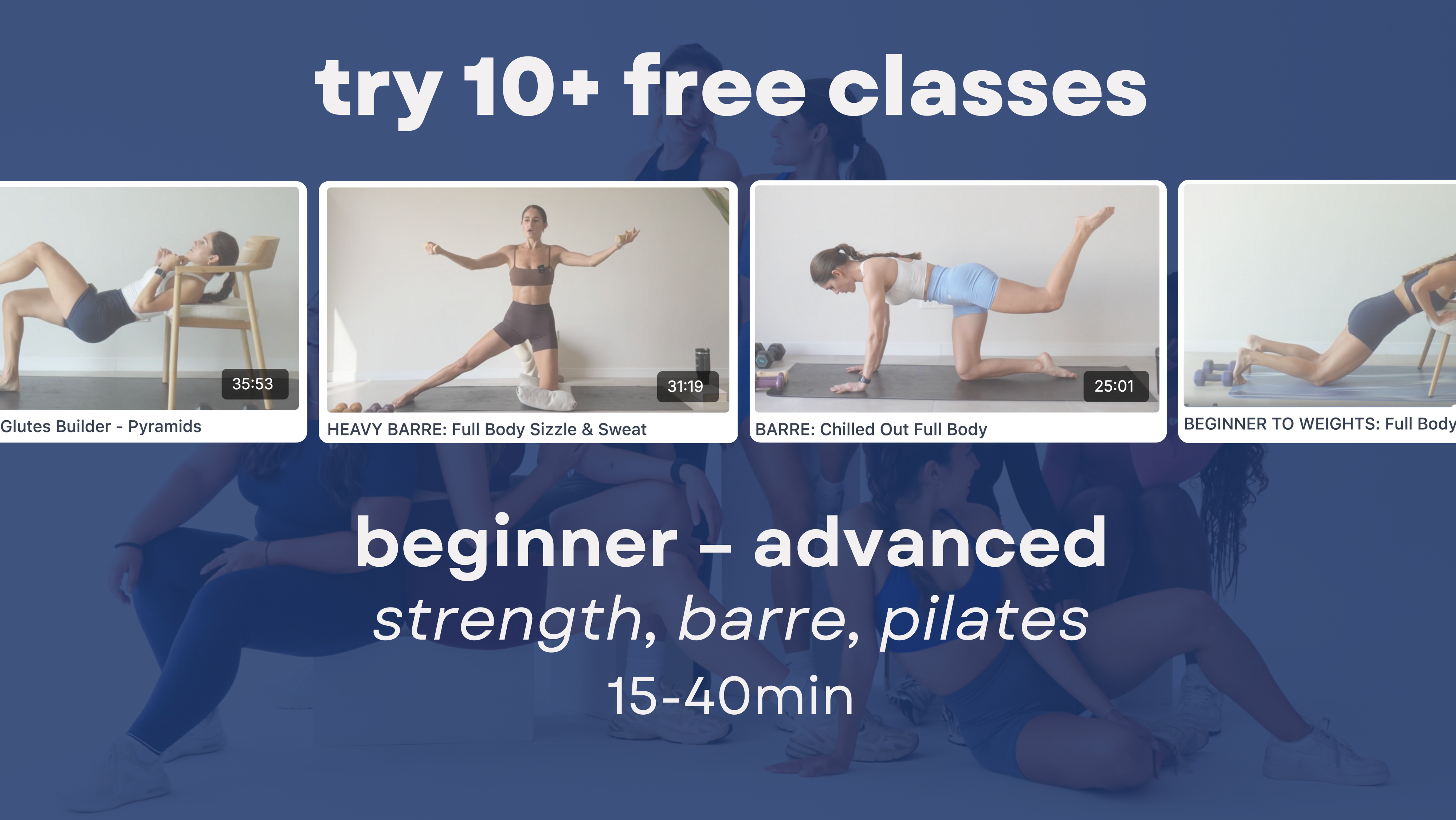 FREE Taster Workouts at Capable