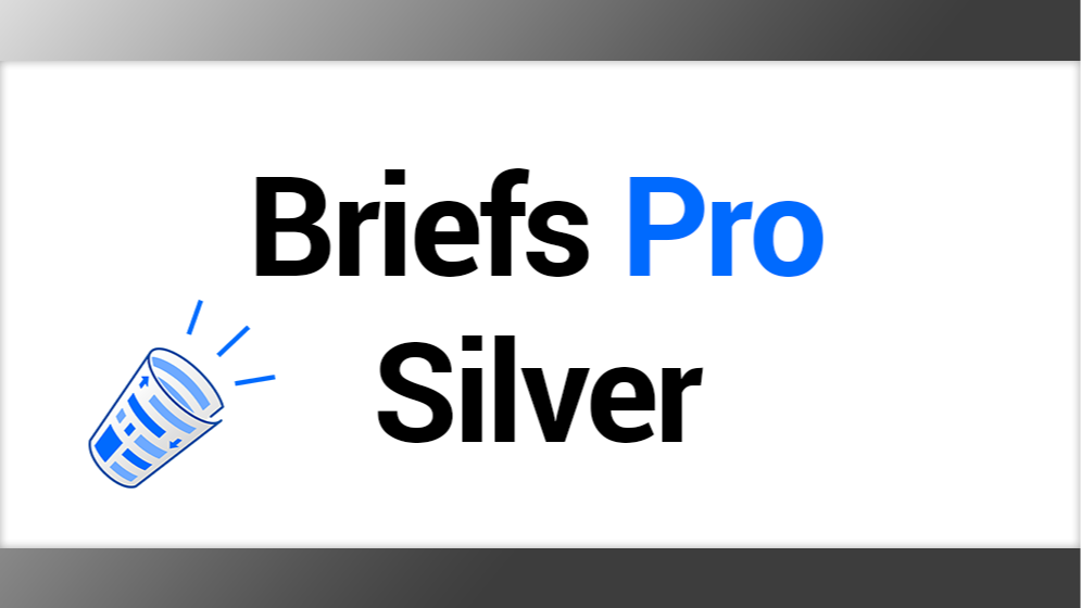 Briefs Pro Silver