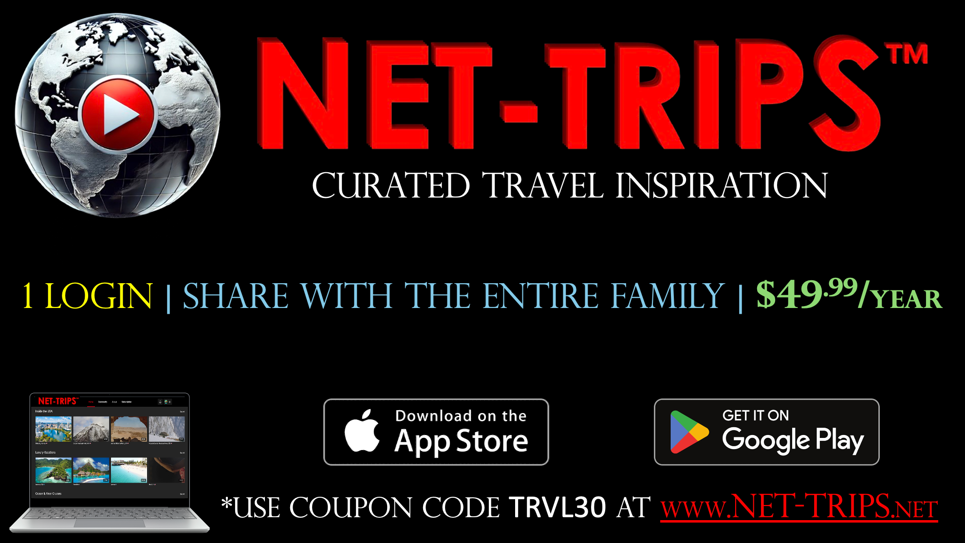 Net-Trips App (Annual)