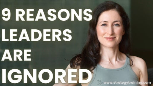 9 Reasons Leaders Are Ignored