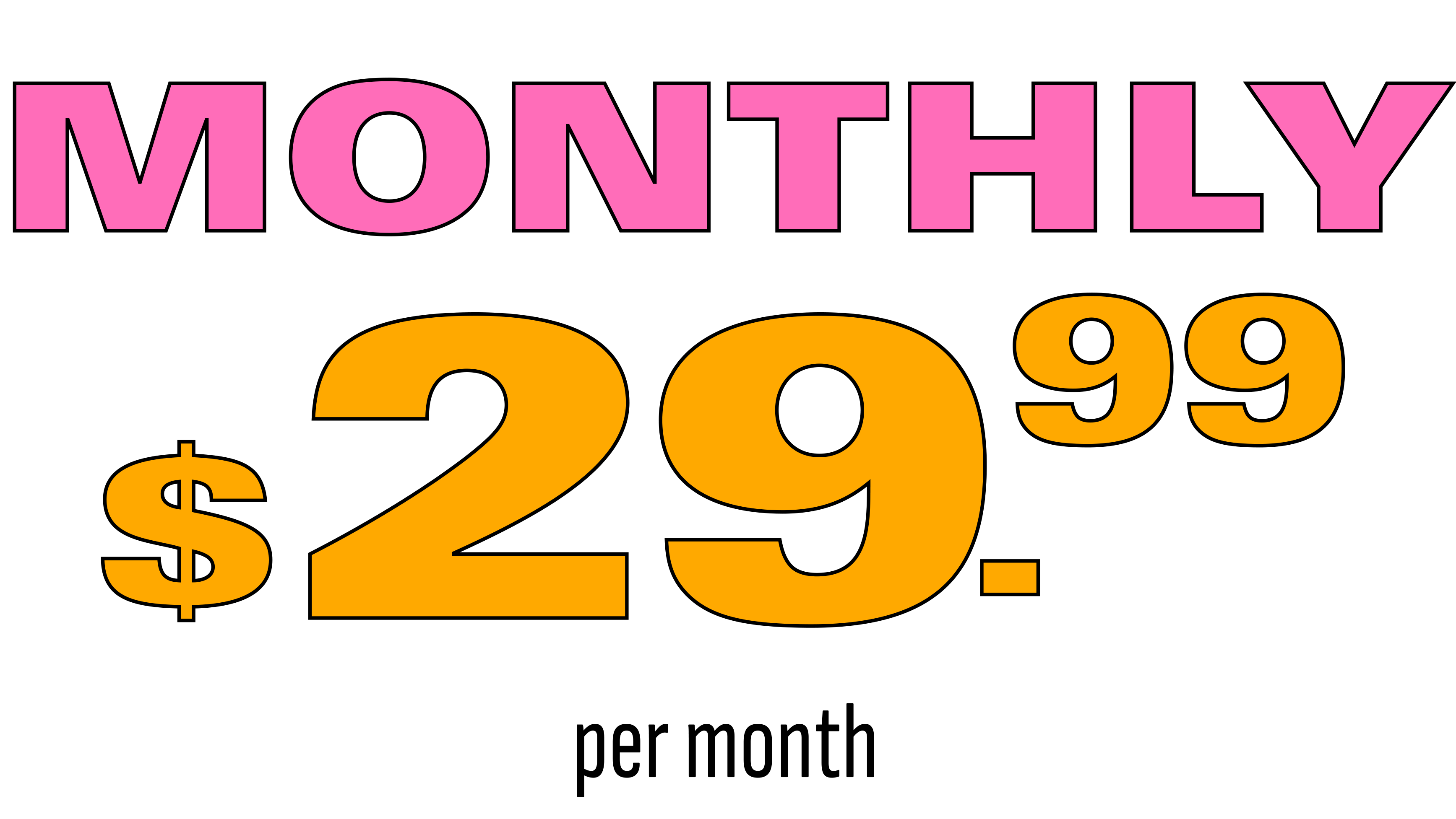 Monthly Subscription