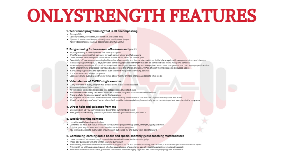 OnlyStrength Premium Subscription