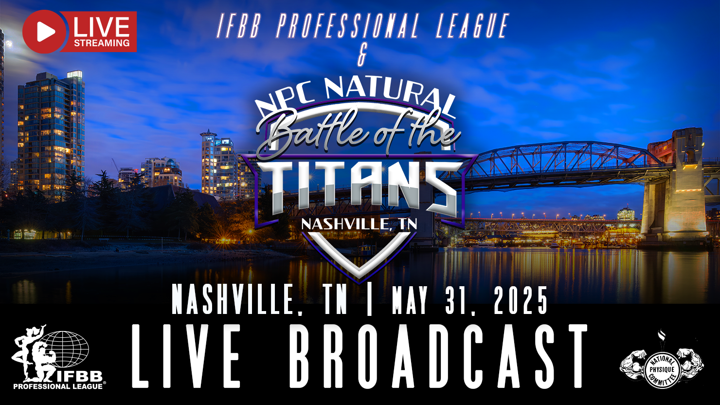 2025 IFBB Pro NPC Natural Battle of the Titans