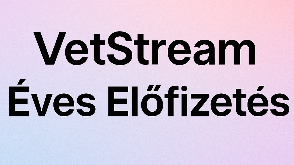 Éves előfizetés
