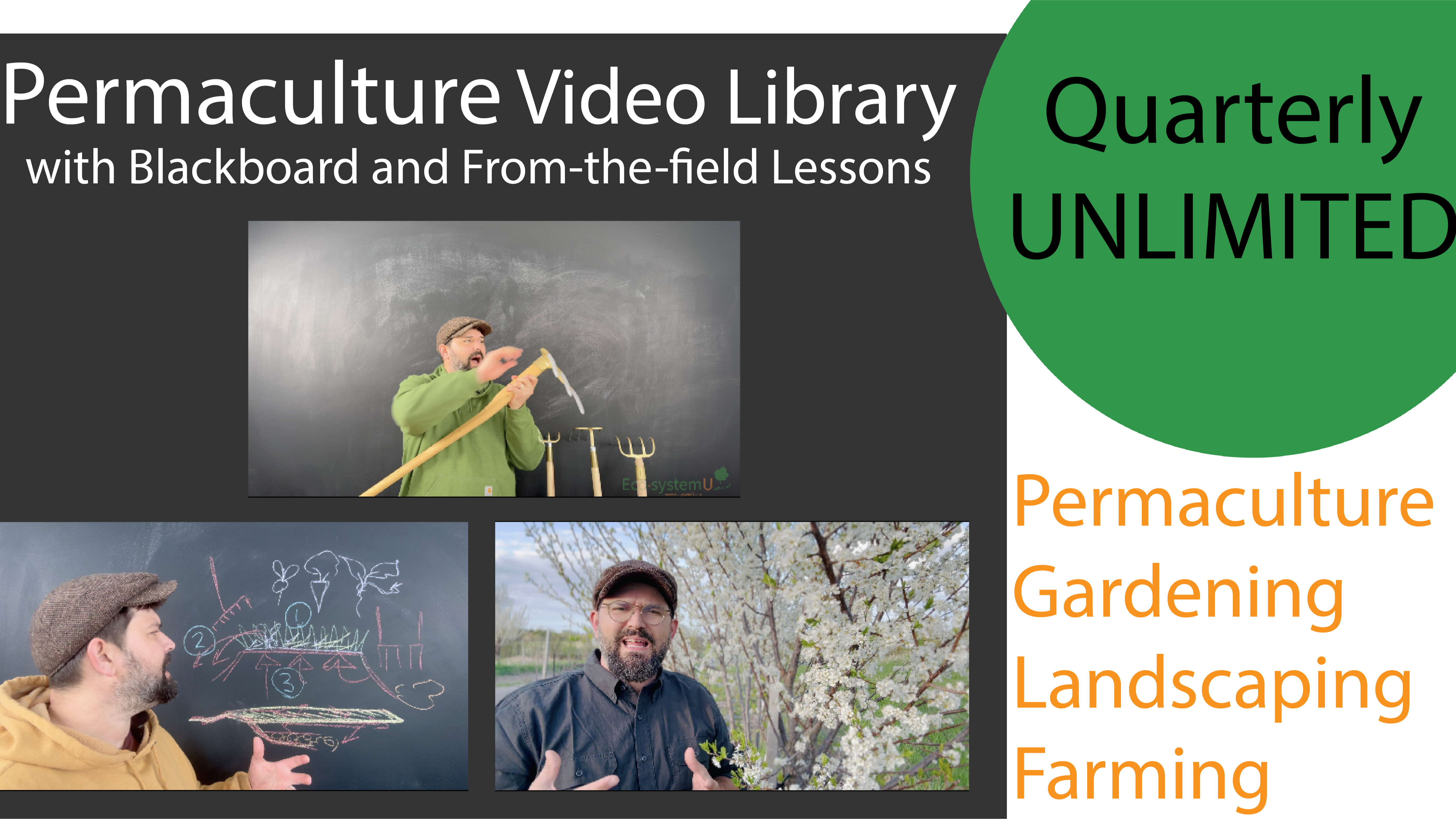Permaculture Video Library (Quarterly)