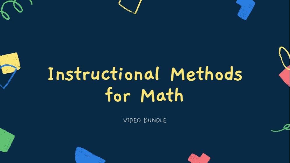 Sale! Math Instruction Bundle