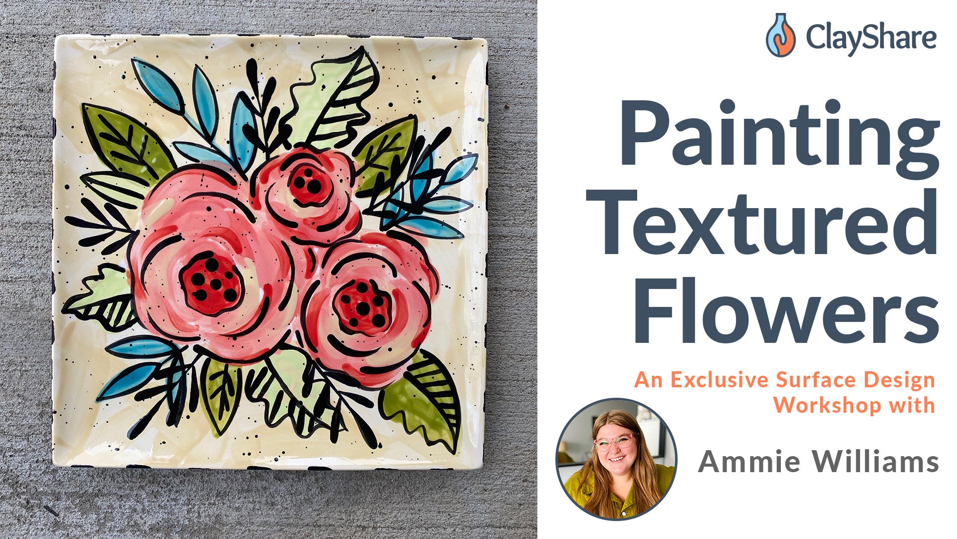 Textured Flowers Workshop