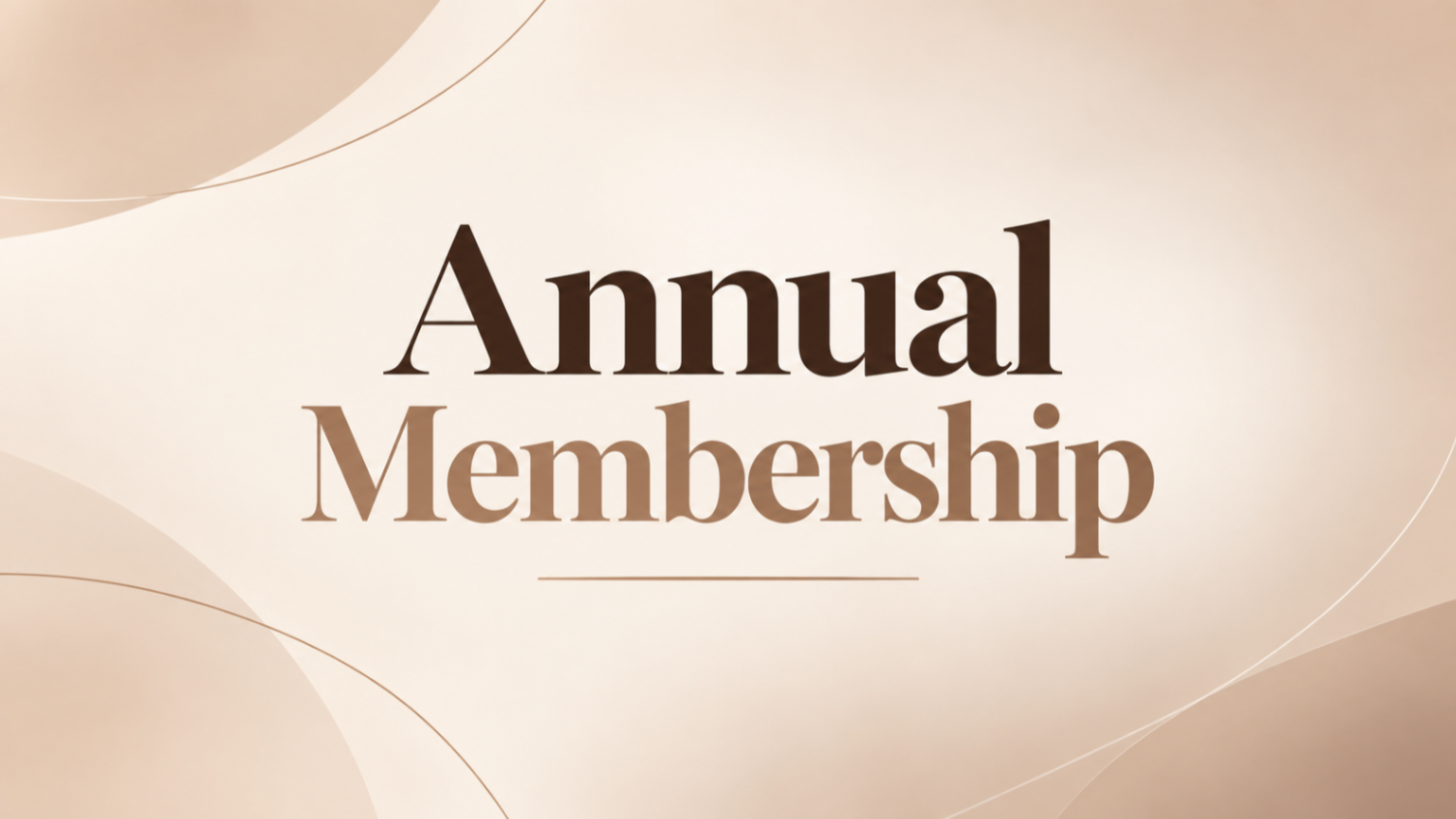 Annual Membership (Best Option)