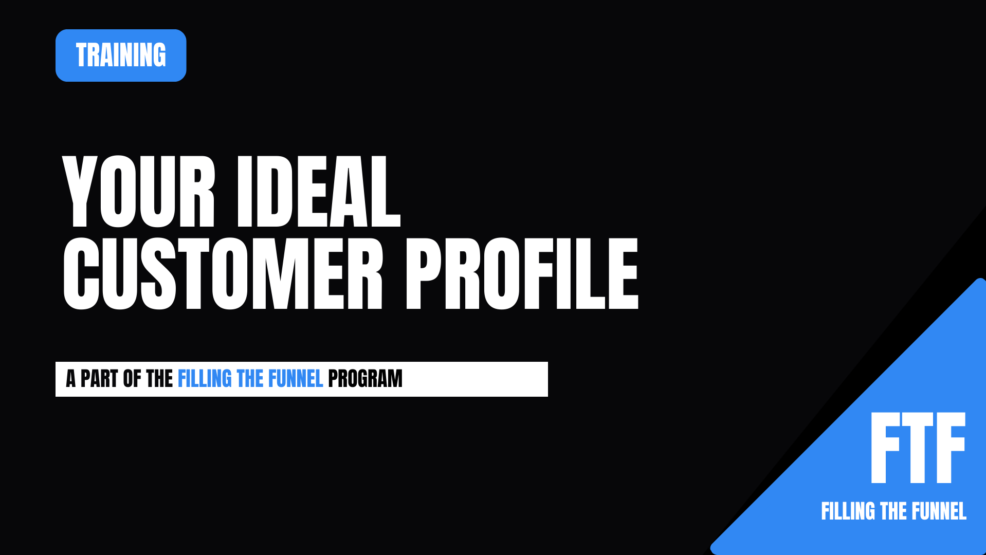 Collection - Ideal Customer Profile