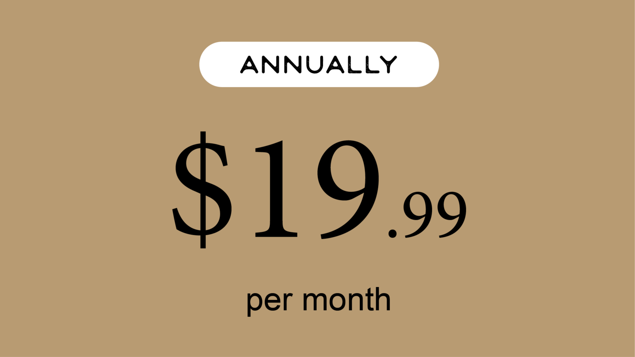 ANNUALLY