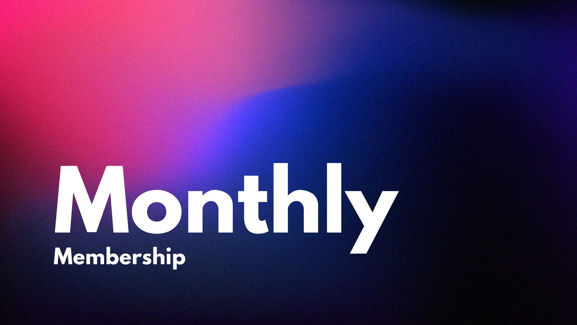 Introductory Rate - Monthly