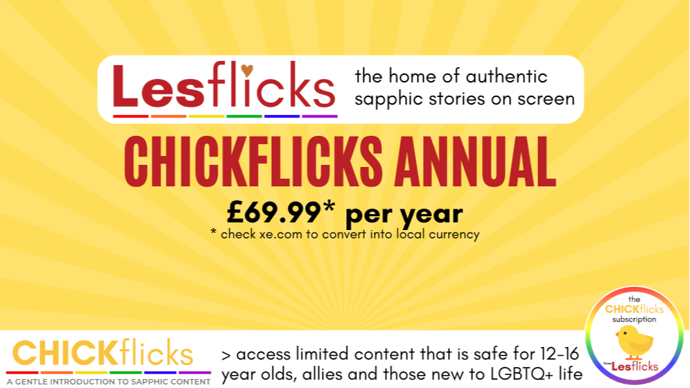 🐤 CHICKflicks annual subscription ~ for 12-16yrs & allies