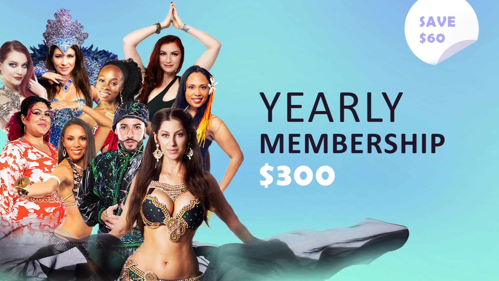 YEARLY: $300 (Saves you $60)