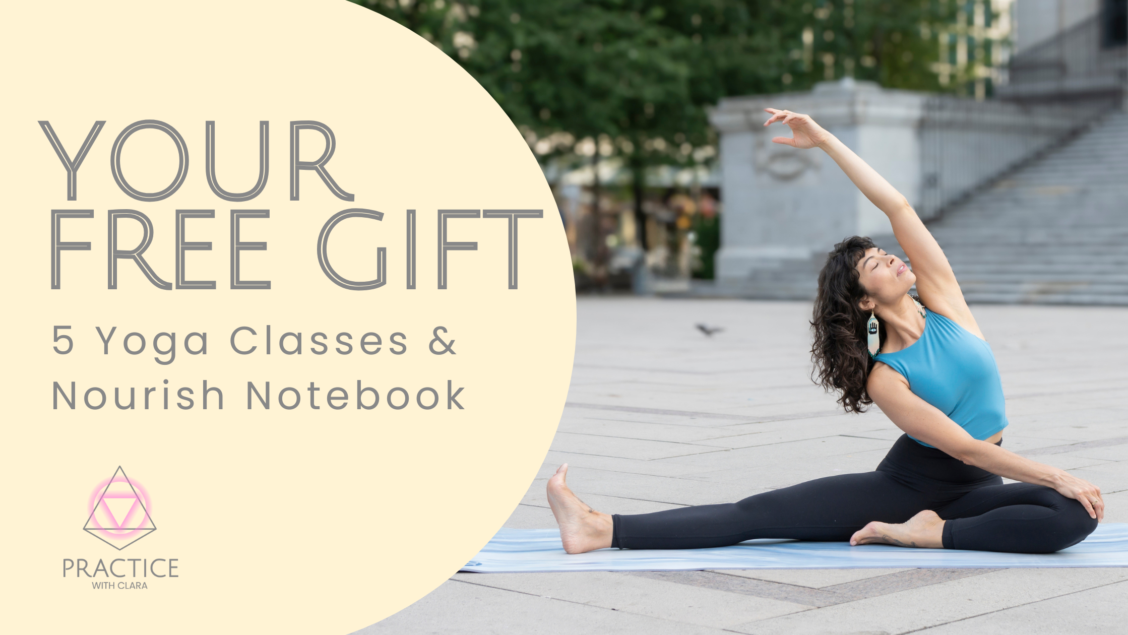 Your Free Gift 🌞 Yoga & Nourish Notebook  