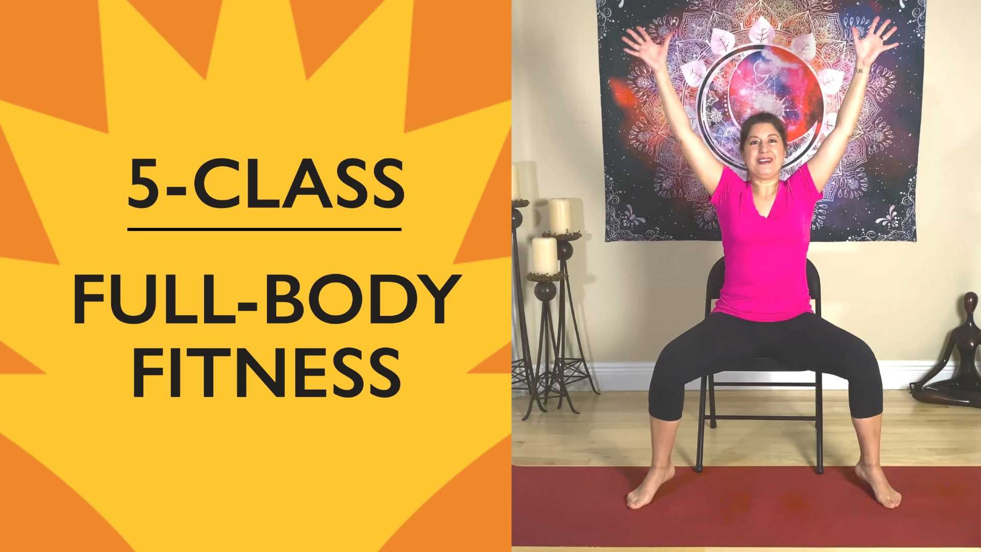 Here We Go – All-Seated Fitness Series with Maria Perez