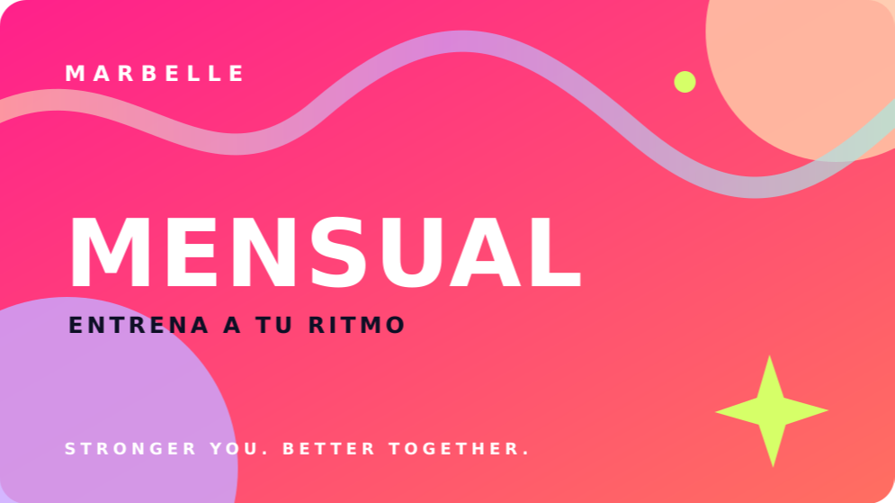 MARBELLE Mensual · Flexible