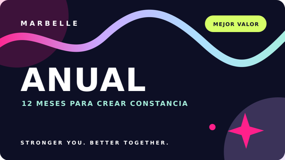 MARBELLE Anual · Mejor valor