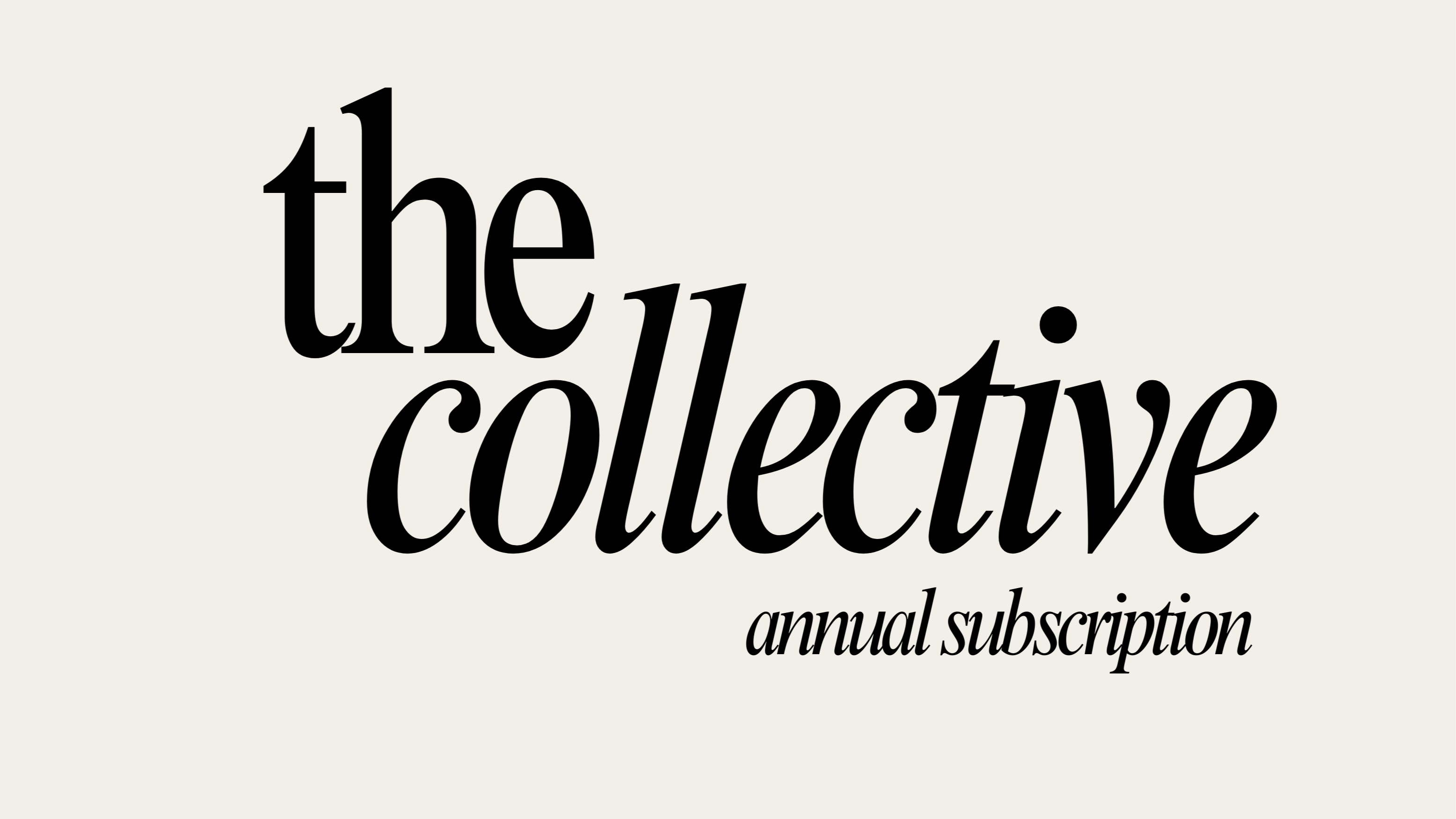 The Rachel Vanoven Collective – Annual Membership