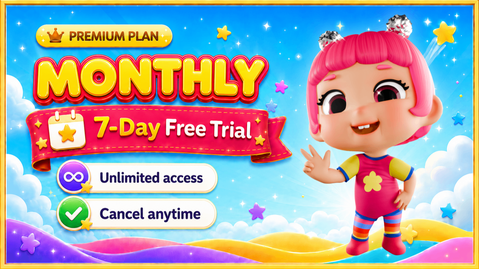 Monthly Family Membership