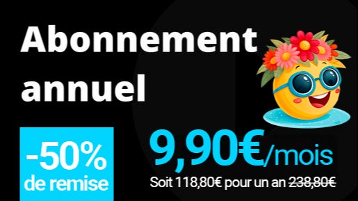 Abonnement annuel (Offre été 2025)