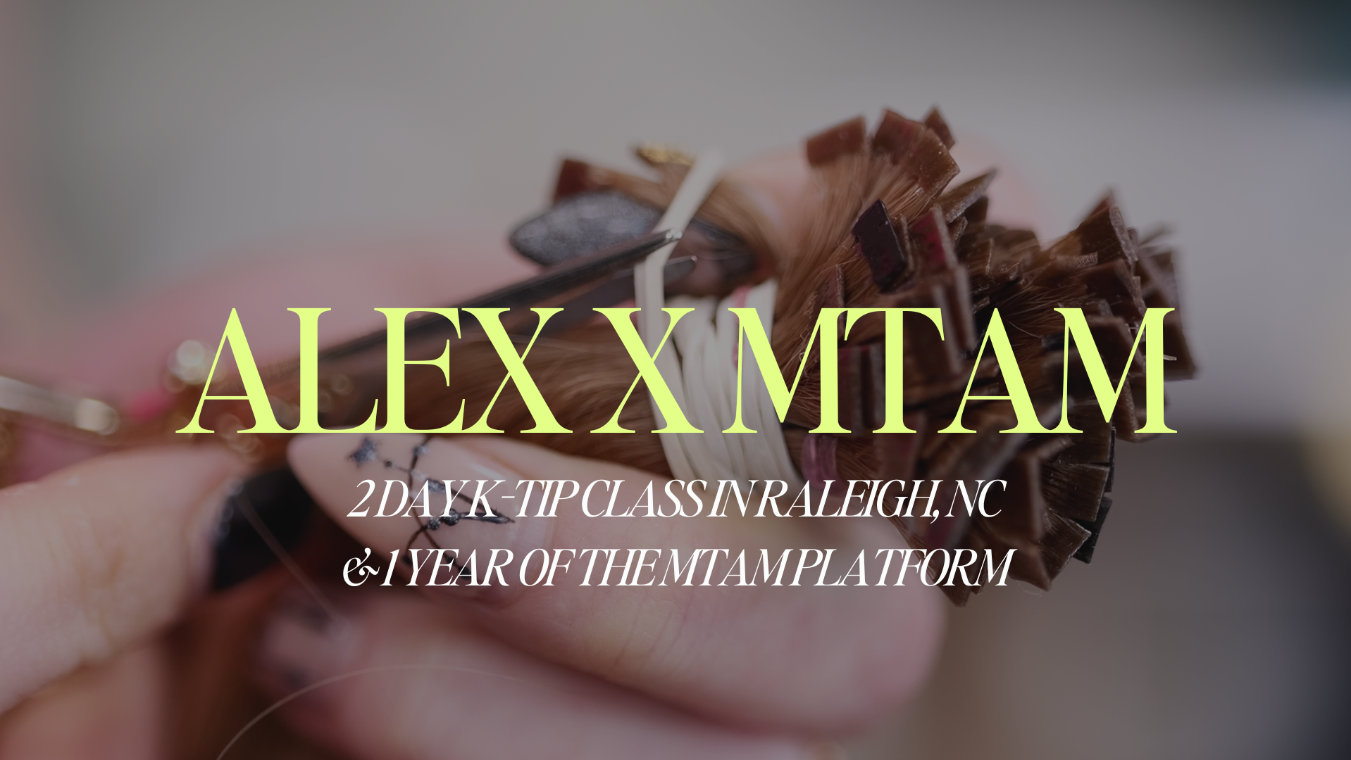 MTAM Master Yearly Community + 2 Day Class at Modish Salon in Sarasota, Florida with Alex & Christine