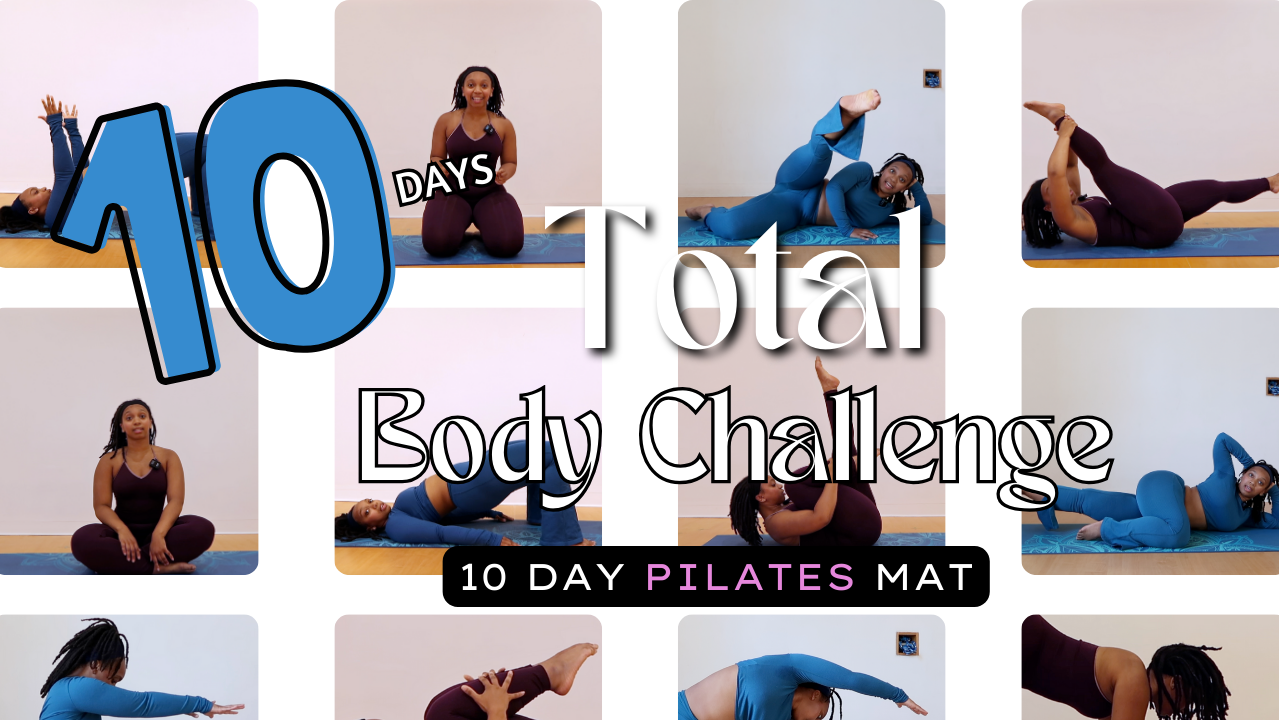 Total Body 10 Day Pilates Mat Challenge