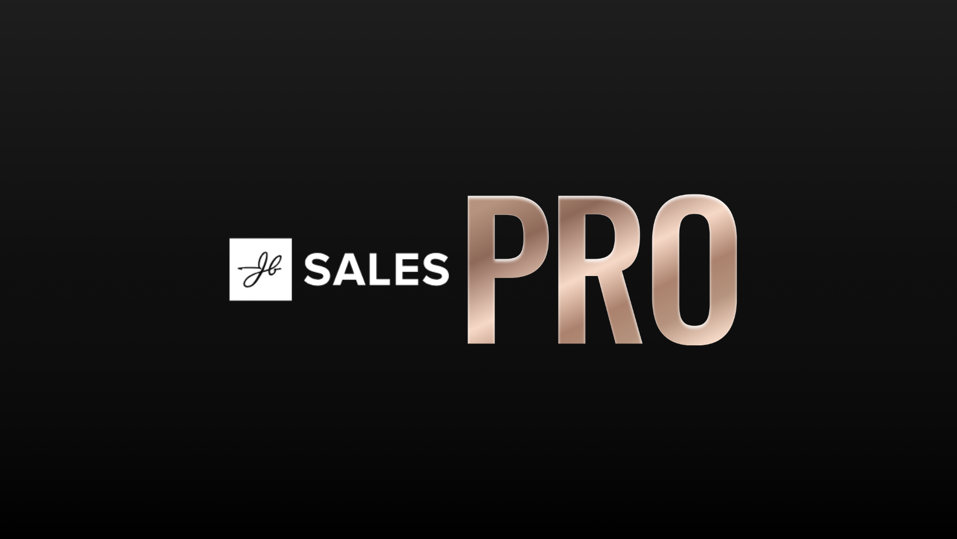 JB Sales PRO - YT