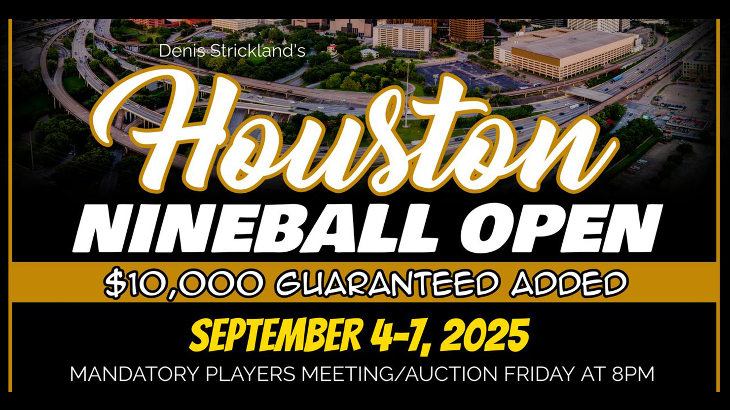 Houston Nineball Open 2025 Friday