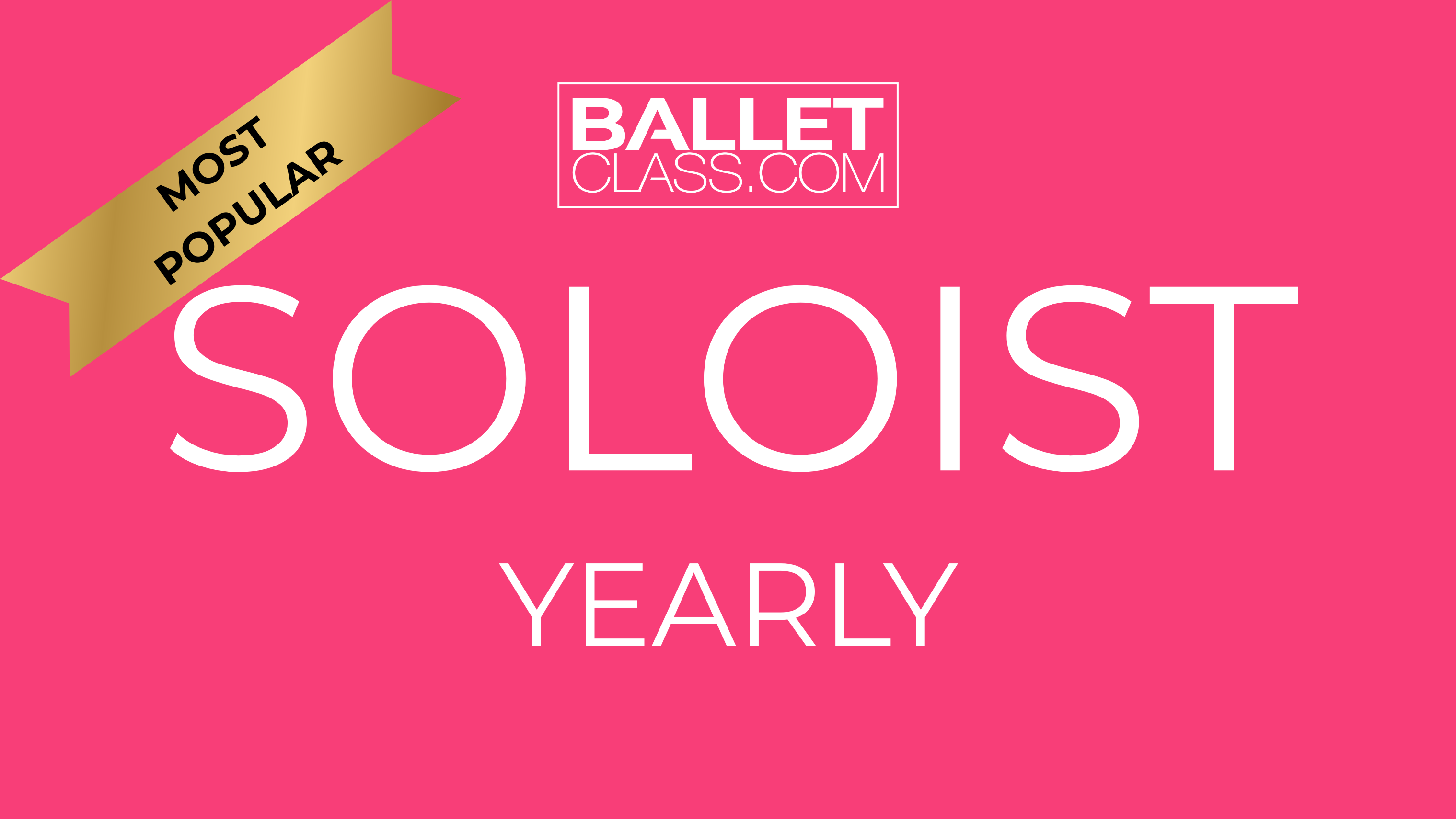 Soloist Yearly - save 40%