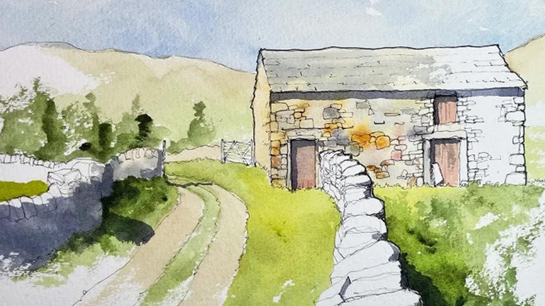 Urban Sketching with a Touch of (Water)colour