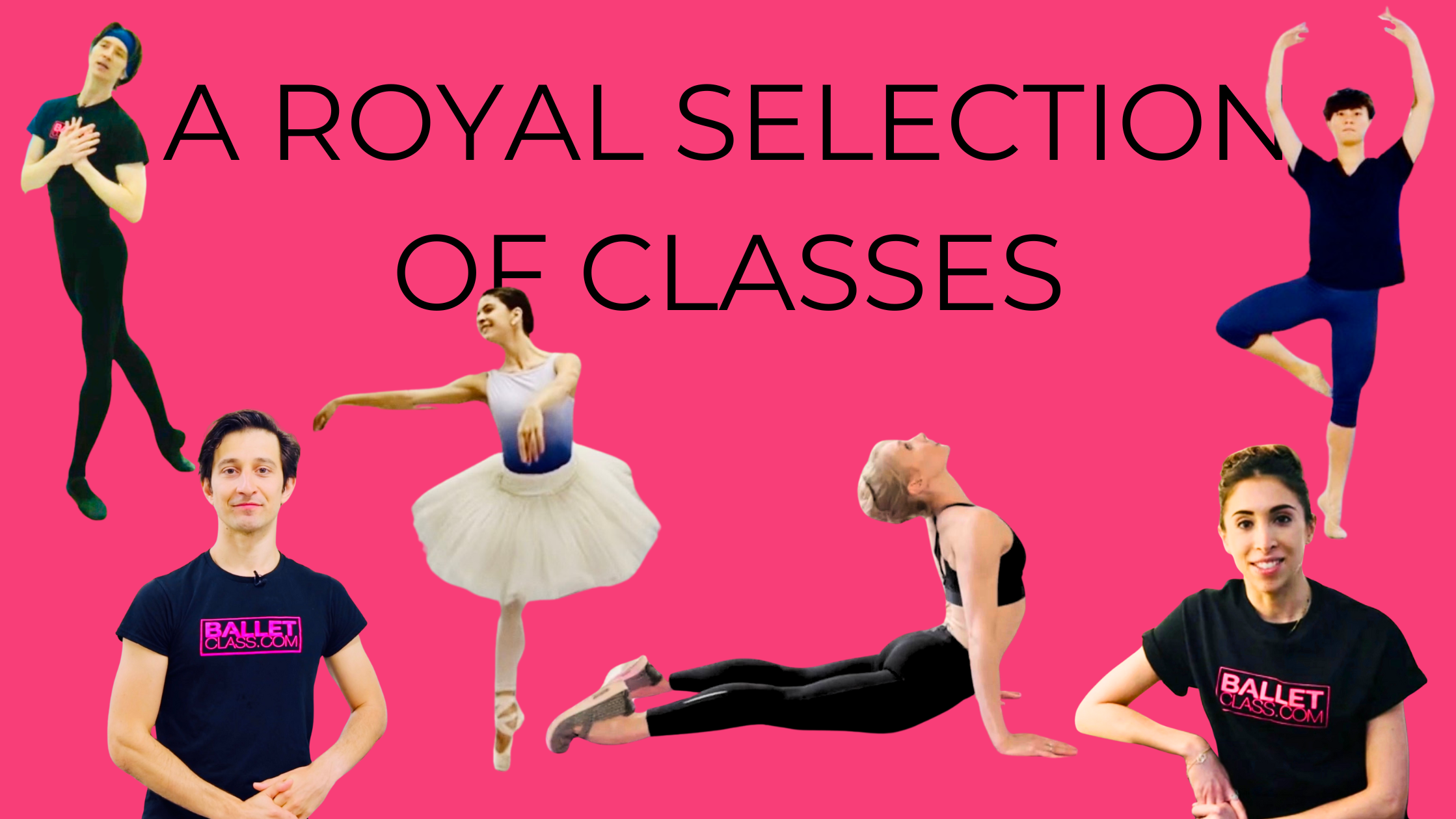 Selection of Royal Ballet dancers