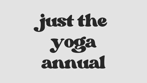 Just the Yoga Yearly $210 🔥 Special Founding Offer (Ends Nov 1)
