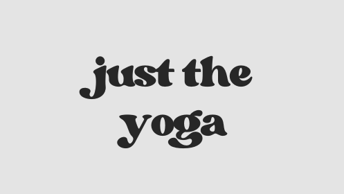 Just the Yoga Monthly $20 🔥 Special Founding Member Price til Nov 1 ✨