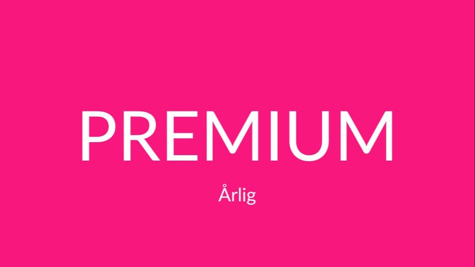 Premium år