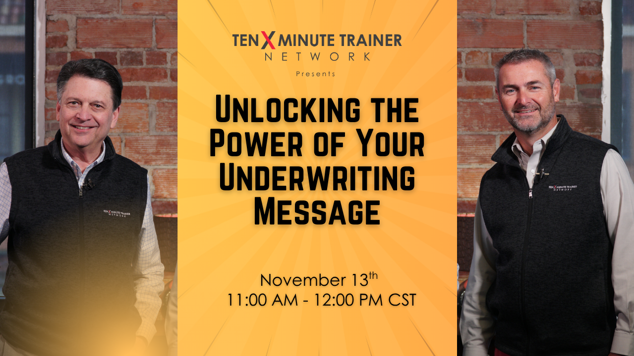 Underwriting LIVE Event Bundle