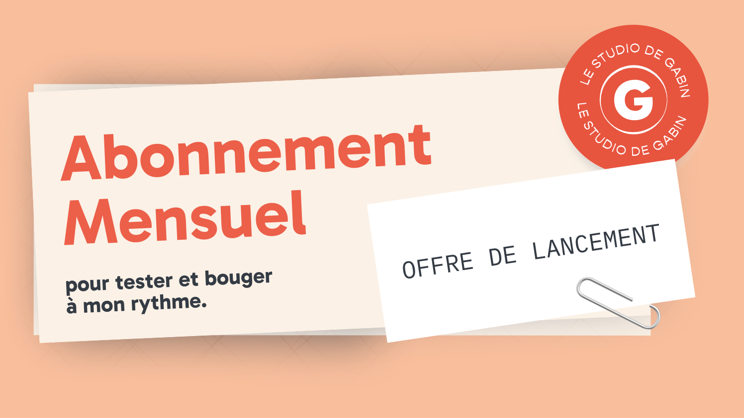 PLAN MENSUEL — OFFRE DE LANCEMENT