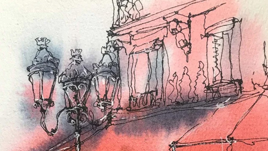 Play with Atmosphere in Urban Sketching