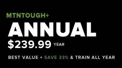 MTNTOUGH+ Annual All Access Membership