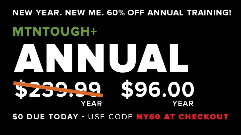 MTNTOUGH+ Annual All Access Membership