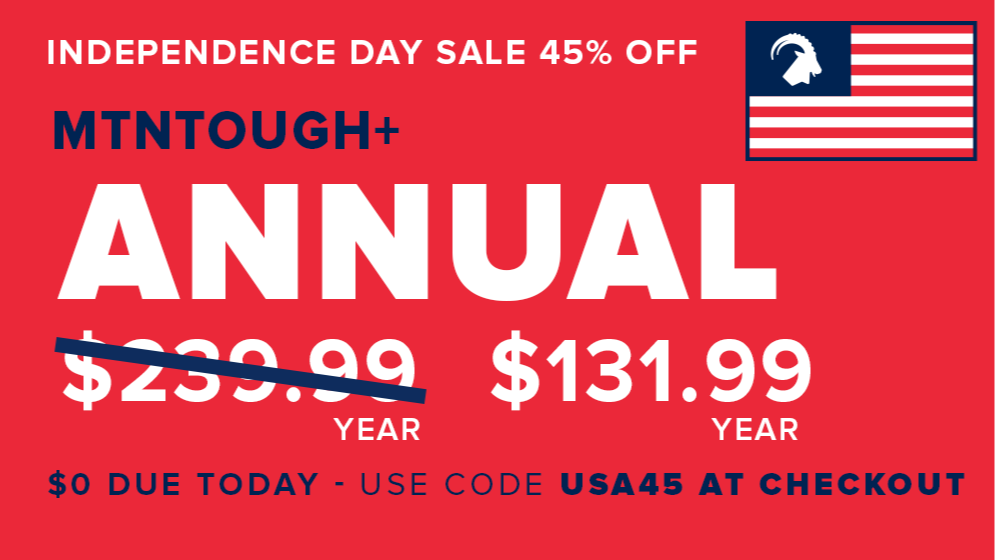 MTNTOUGH+ Annual All Access Membership