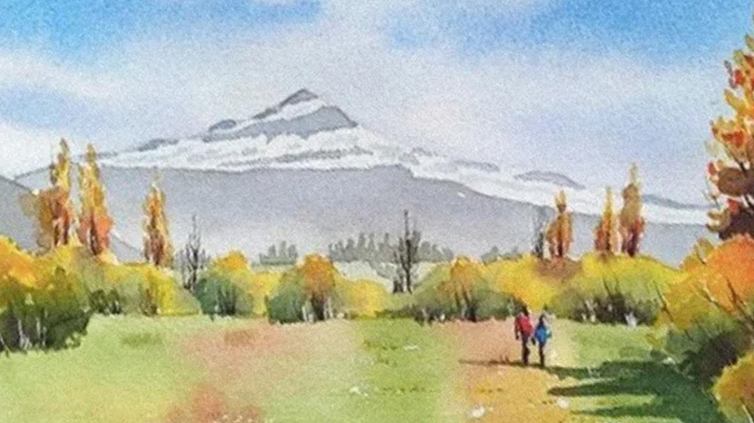 Pen and Watercolour - Achieving Realistic Depth in Landscapes