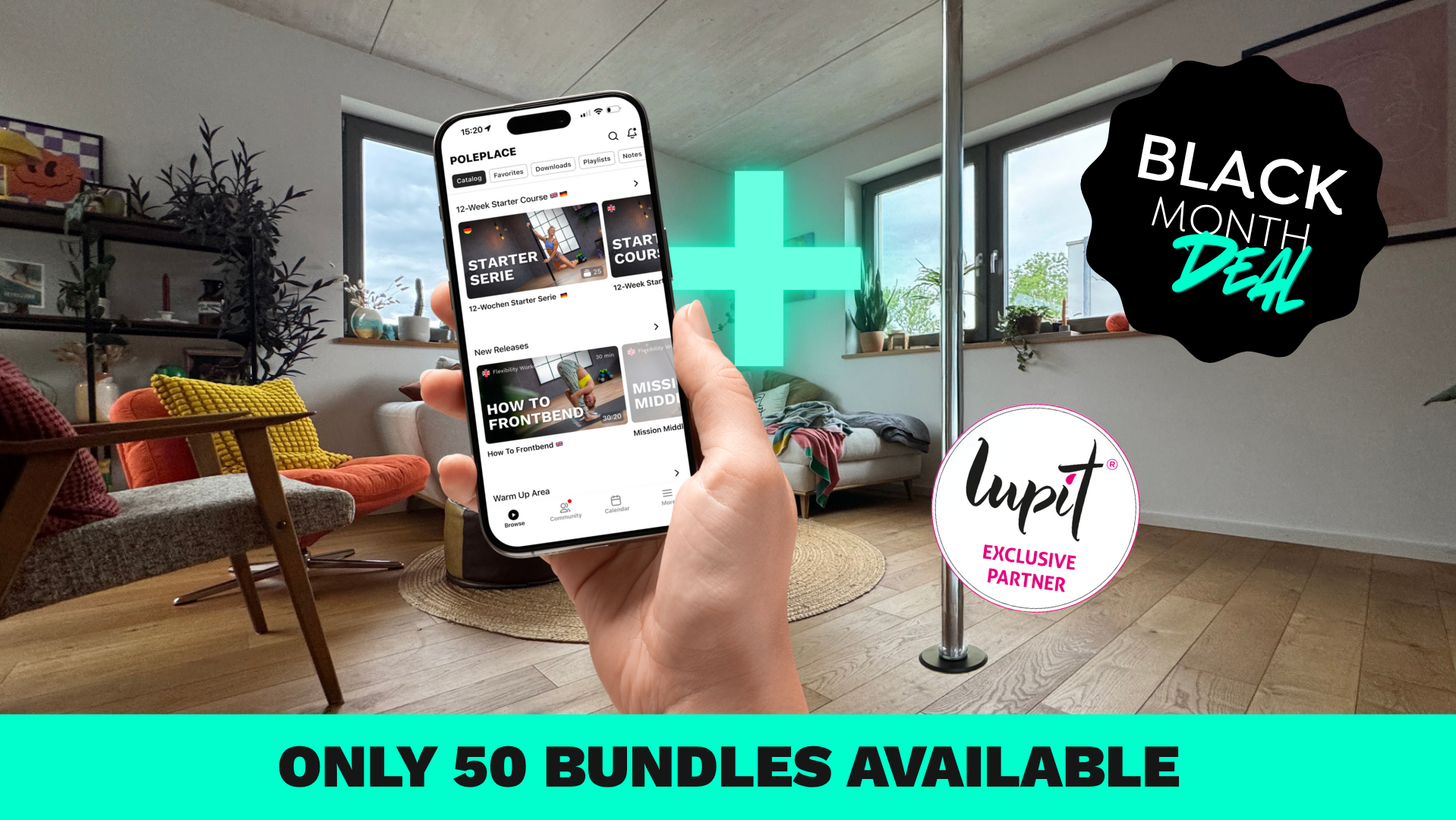 LUPIT POLE X POLEPLACE // BLACK MONTH 🖤