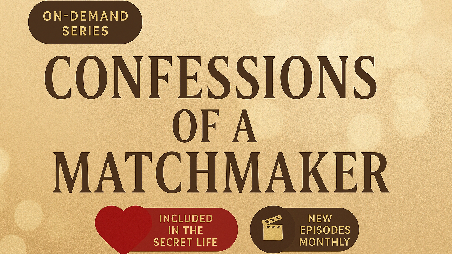 Confessions of a Matchmaker — Monthly Storytelling Membership