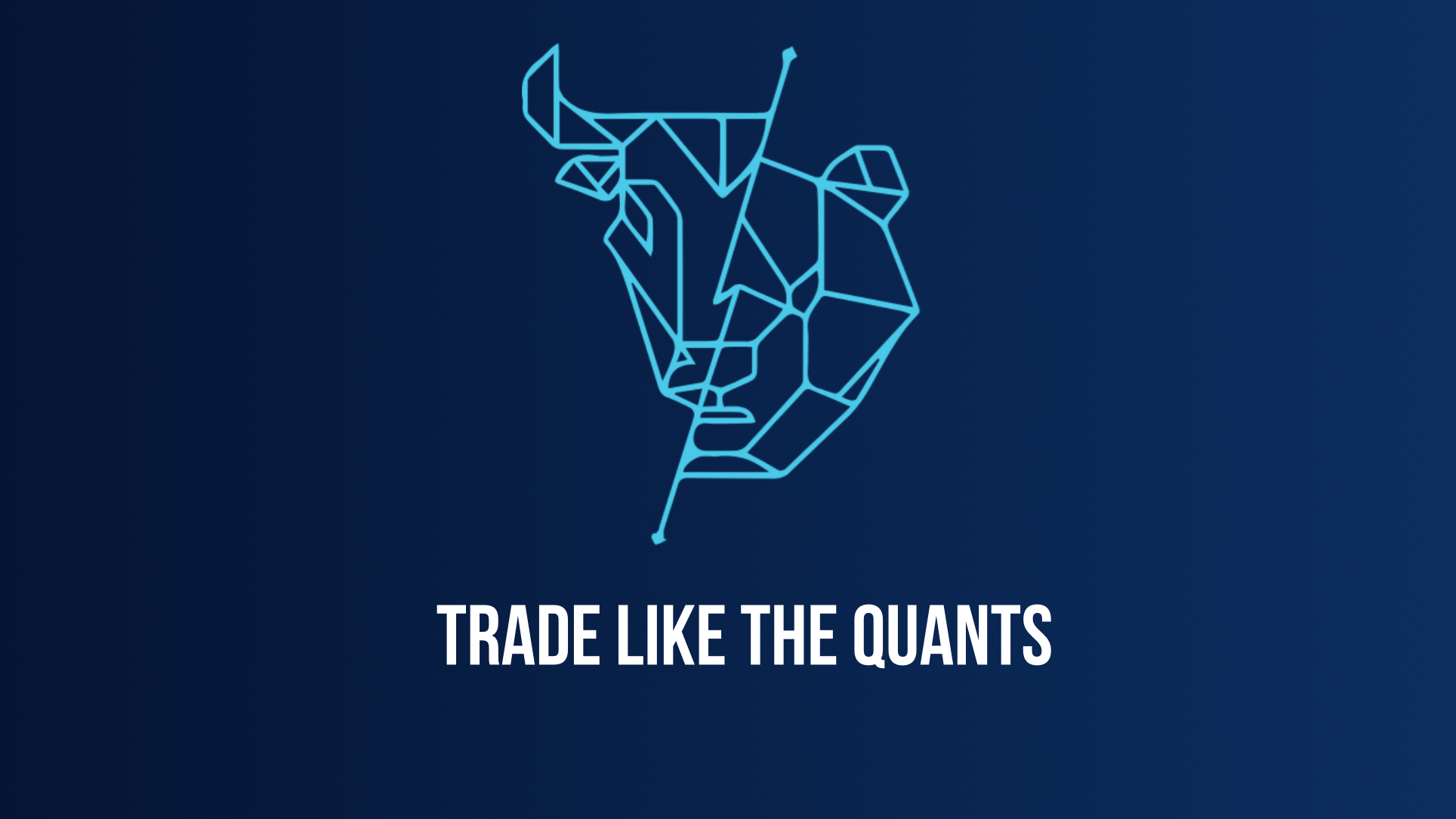 TRADE LIKE THE QUANTS