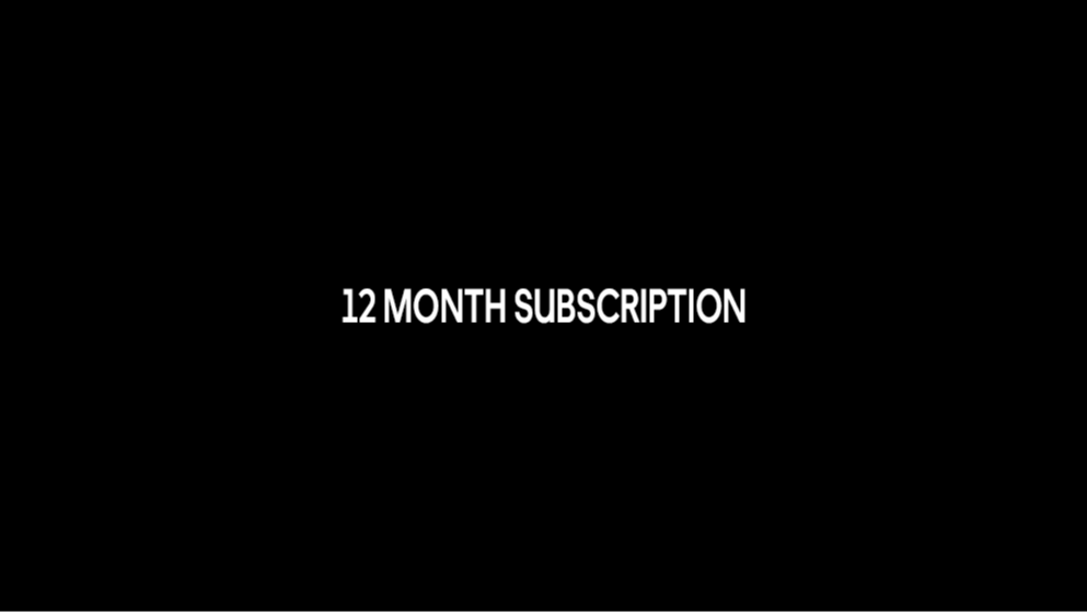 12 Month Subscription 