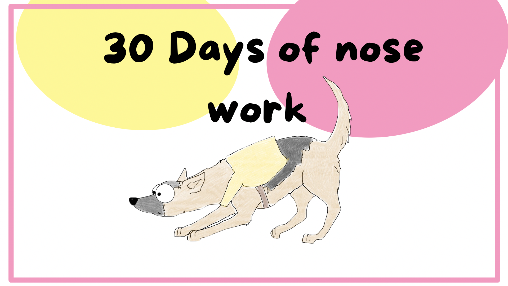 30 days of nose work