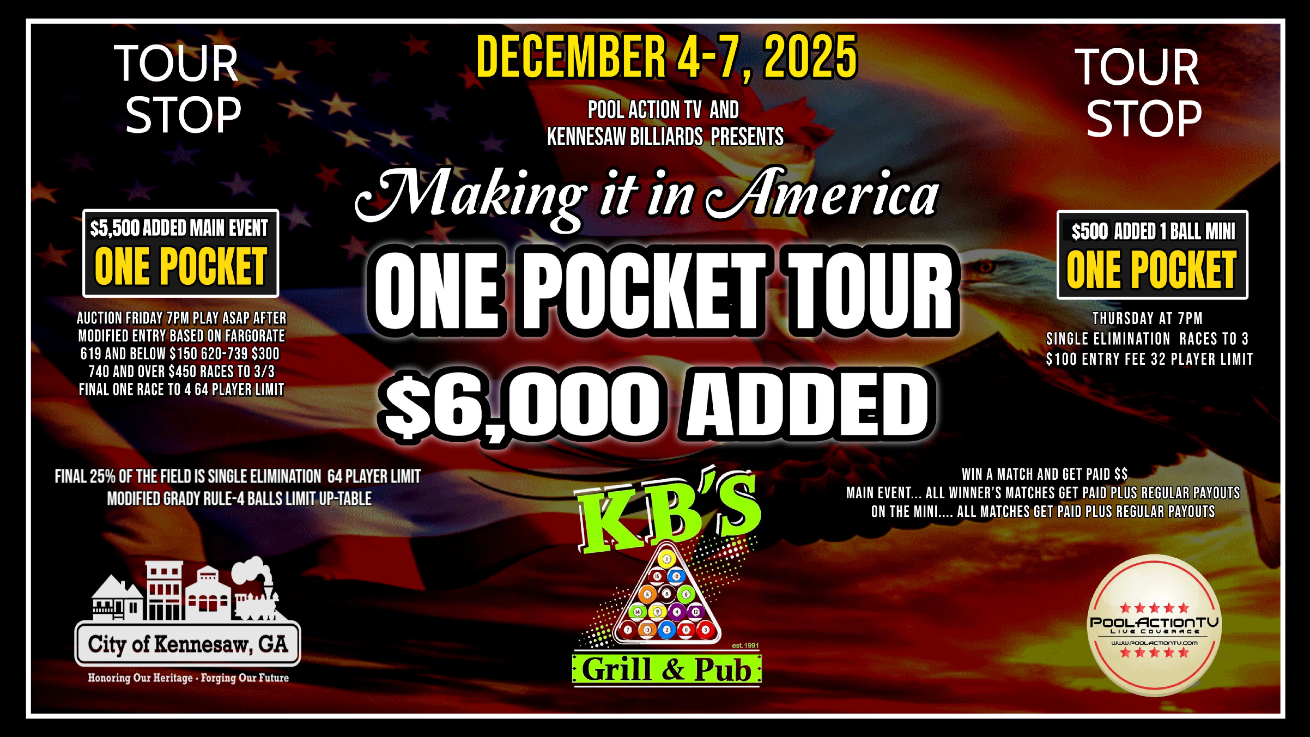 Making it in America Tour - Kennesaw Sunday